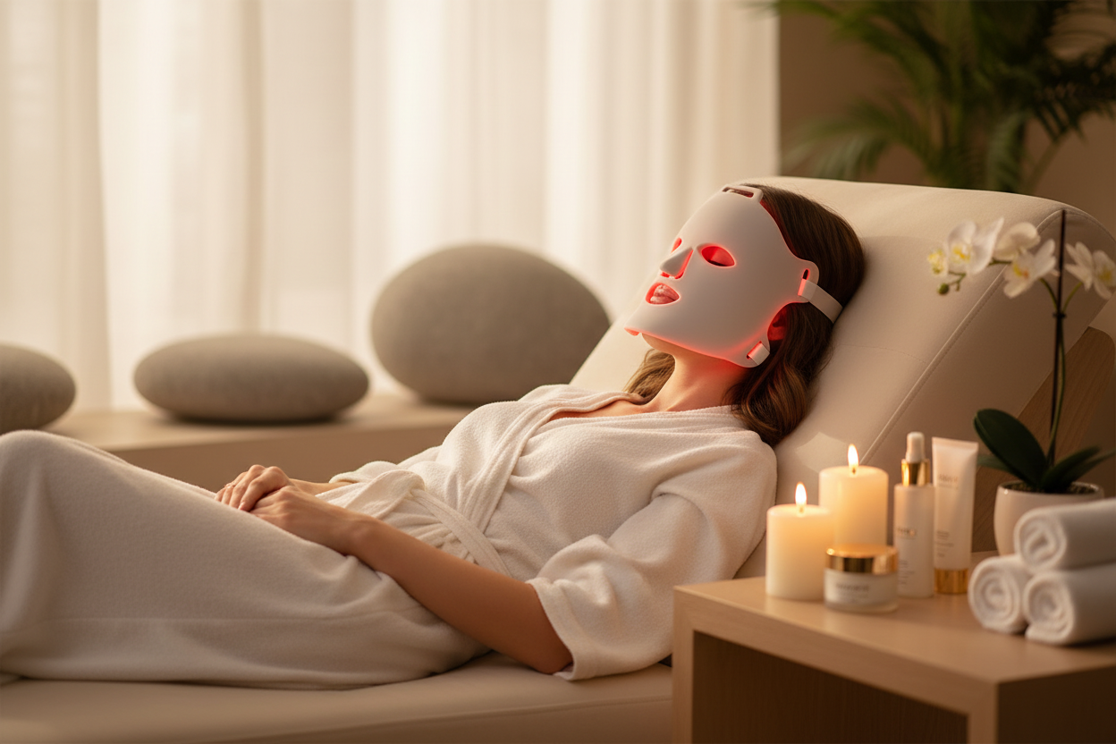 Advanced LED Light Therapy Facial Mask