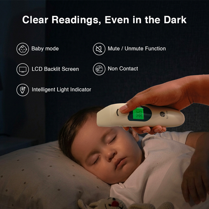 Dual Mode Infrared Ear and Forehead Thermometer