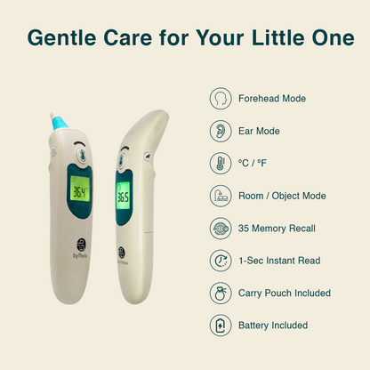 Dual Mode Infrared Ear and Forehead Thermometer