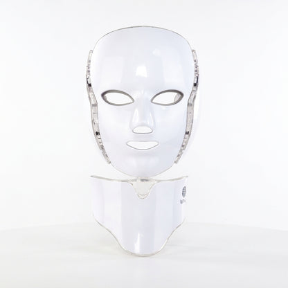byTheia LED face and neck beauty mask front view - 192 LEDs, 7 wavelengths, FDA cleared light therapy mask Canada